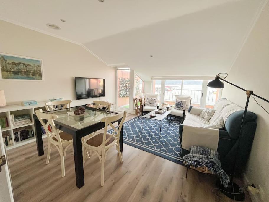 Appartement Atico Azul De Portosín Extérieur photo